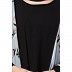 Printed Shrug Abaya- Sky Blue-Black color Printed Shrug Abaya- Sky Blue-Black color